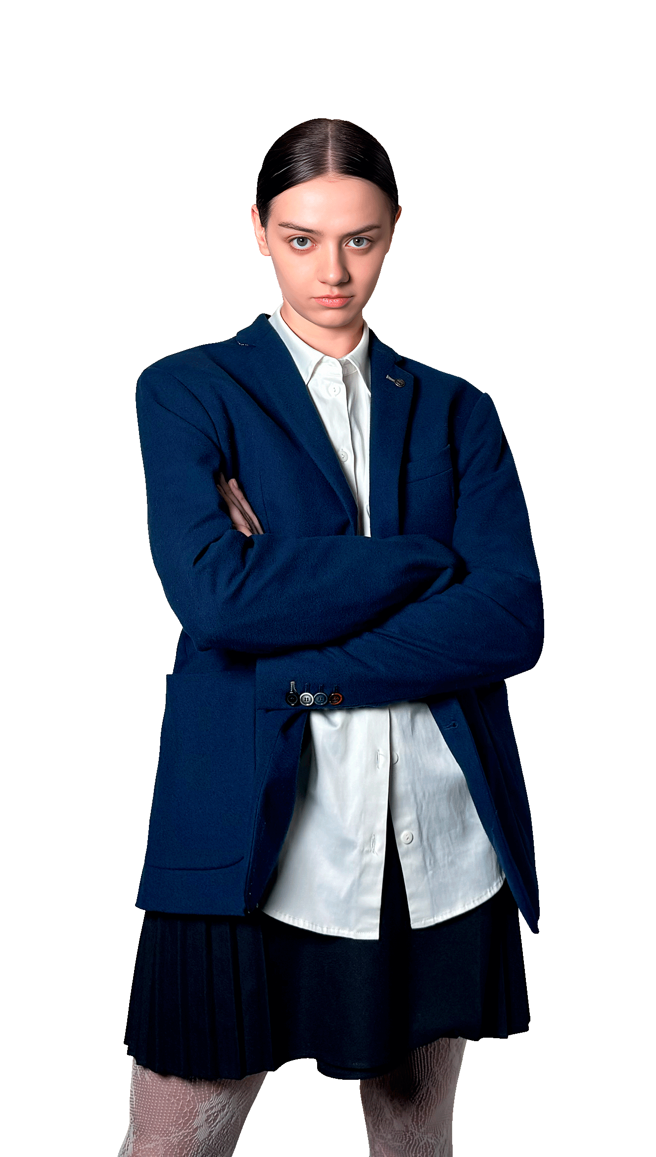 Синий итальянский пиджак