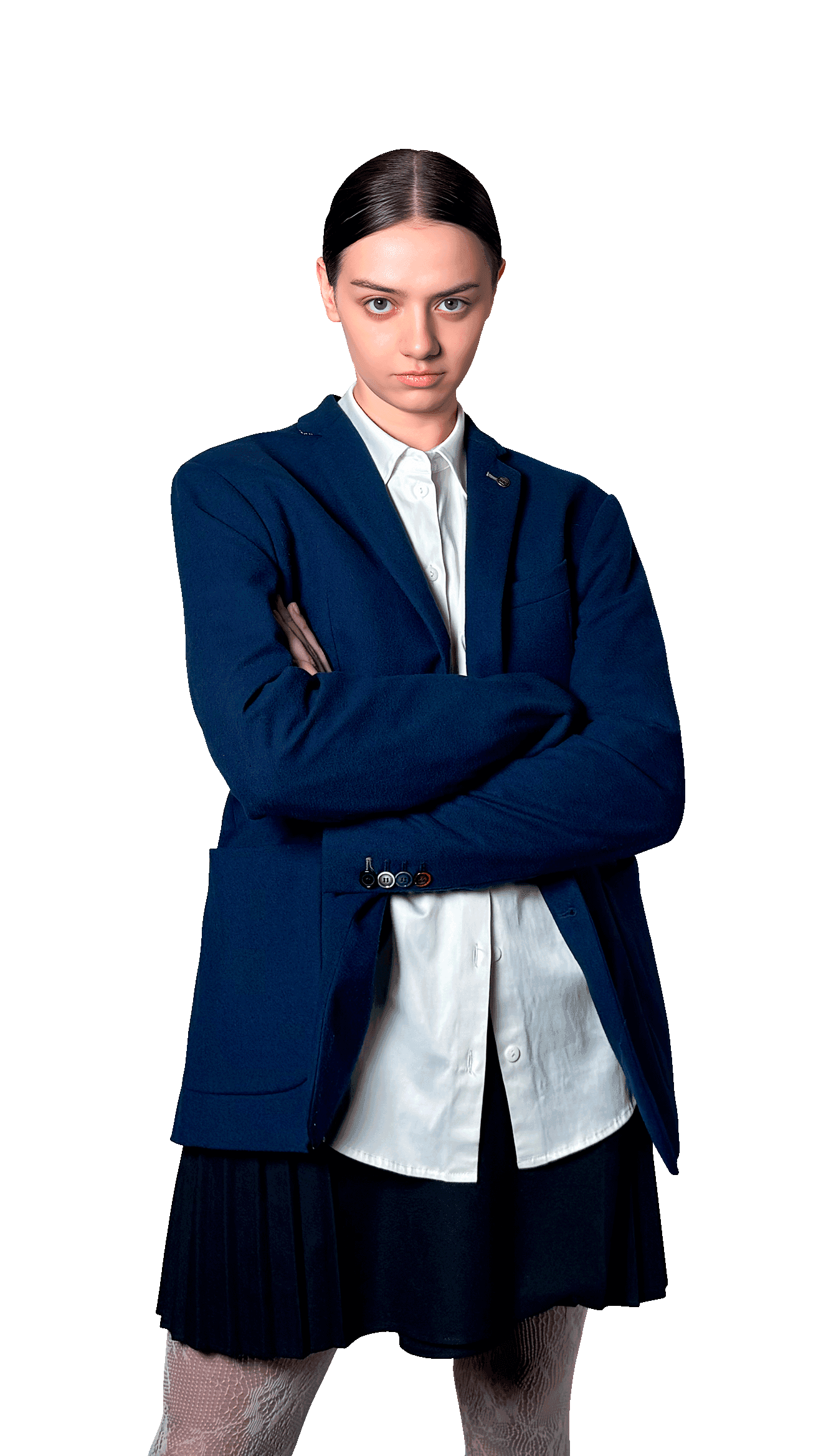 Синий итальянский пиджак